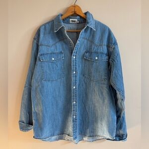 Ghanda western denim shirt